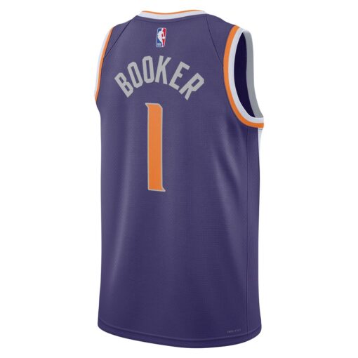 Devin Booker Phoenix Suns Unisex Swingman Jersey – Icon Edition – Purple, Limited Replica Fan Edition