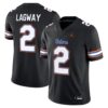 DJ Lagway Florida Gators Jordan Brand Alternate NIL Football Game Jersey - Black, Limited Replica Fan Edition