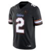 DJ Lagway Florida Gators Jordan Brand Alternate NIL Football Game Jersey - Black, Limited Replica Fan Edition