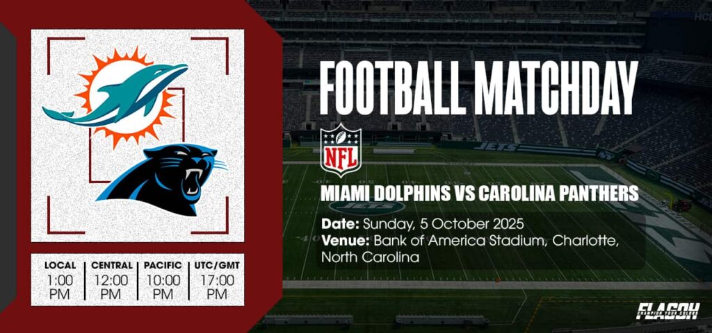 Dolphins vs Panthers Schedule 