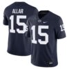 Drew Allar Penn State Nittany Lions Nike NIL Football Game Jersey - Navy, Limited Replica Fan Edition