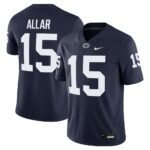 Drew Allar Penn State Nittany Lions Nike NIL Football Game Jersey - Navy, Limited Replica Fan Edition