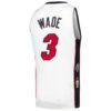 Dwyane Wade Miami Heat Mitchell & Ness Unisex Hall of Fame Class of 2023 Throwback Swingman Jersey - White, Limited Replica Fan Edition