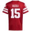Dylan Raiola Nebraska Huskers Home NIL Football Player Jersey - Scarlet, Limited Replica Fan Edition