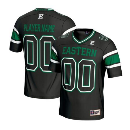 Eastern Michigan Eagles GameDay Greats Unisex NIL Pick-A-Player Lightweight Football Fashion Jersey – Black, Limited Replica Fan Edition