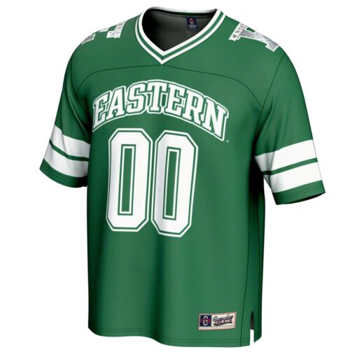 Eastern Michigan Eagles GameDay Greats Unisex NIL Pick-A-Player Lightweight Football Fashion Jersey – Green, Limited Replica Fan Edition