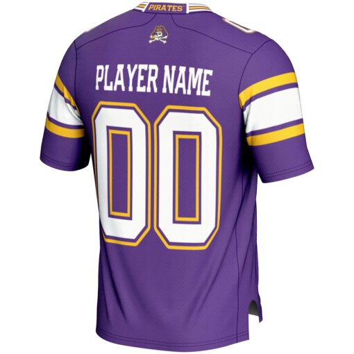 ECU Pirates GameDay Greats NIL Pick-A-Player Football Jersey – Purple, Limited Replica Fan Edition