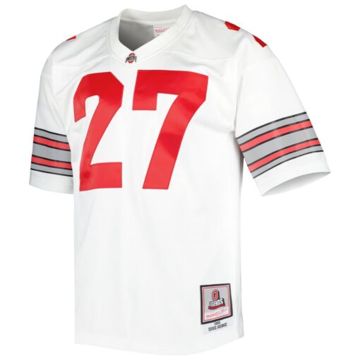 Eddie George Ohio State Buckeyes Mitchell & Ness Authentic Jersey – White, Limited Replica Fan Edition