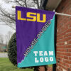 Fighting Tigers vs Custom Team House Divided Flag, College Custom Flag