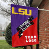 Fighting Tigers vs Custom Team House Divided Flag, NCAA Team Flag 1 Fighting Tigers vs Custom Team House Divided Flag, NCAA Team Flag