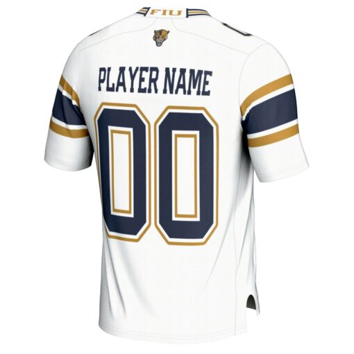 FIU Panthers GameDay Greats Unisex NIL Pick-A-Player Lightweight Football Fashion Jersey – White, Limited Replica Fan Edition