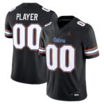 Florida Gators Jordan Brand Alternate NIL Pick-A-Player Game Jersey - Black, Limited Replica Fan Edition