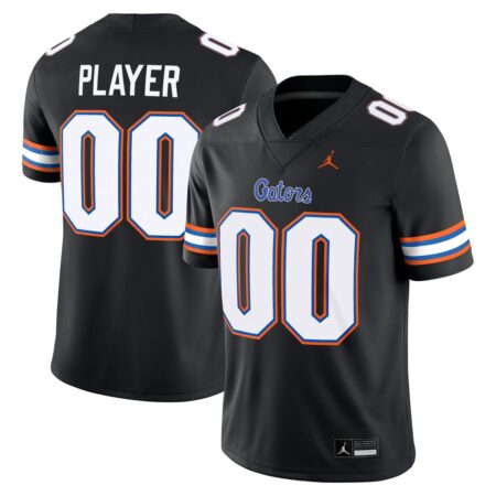 Florida Gators Jordan Brand Alternate NIL Pick-A-Player Game Jersey – Black, Limited Replica Fan Edition