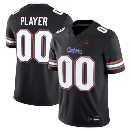 Florida Gators Jordan Brand Alternate NIL Pick-A-Player Game Jersey – Black, Limited Replica Fan Edition