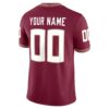 Florida State Seminoles Custom Football Game Jersey - Garnet, Limited Replica Fan Edition