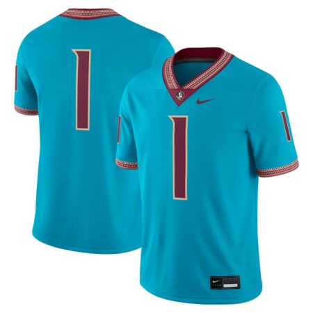 Florida State Seminoles Nike Alternate Game Jersey – Turquoise, Limited Replica Fan Edition
