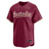 Florida State Seminoles Nike College Limited Baseball Jersey - Garnet, Limited Replica Fan Edition