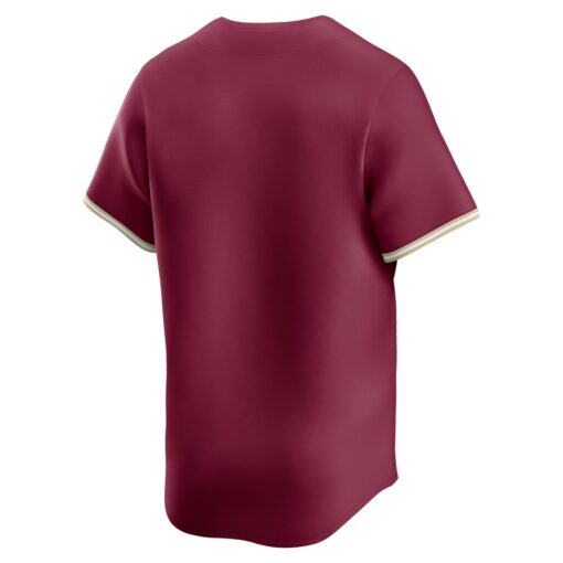 Florida State Seminoles Nike College Limited Baseball Jersey – Garnet, Limited Replica Fan Edition