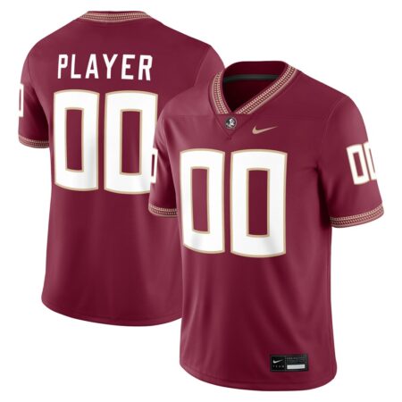 Florida State Seminoles Nike NIL Pick-A-Player Game Jersey – Garnet, Limited Replica Fan Edition