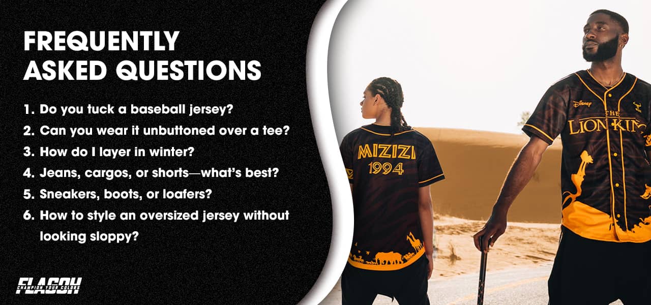 Baseball Jersey Style Quick Answers
