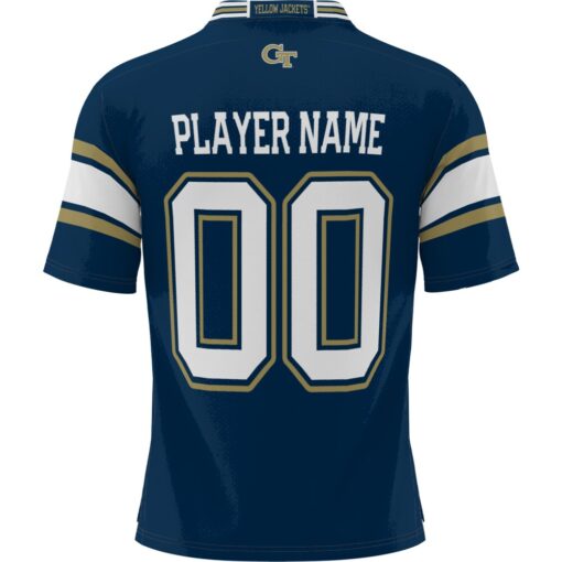 Georgia Tech Yellow Jackets GameDay Greats NIL Pick-A-Player Football Jersey – Navy, Limited Replica Fan Edition