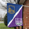 Golden State vs Sacramento House Divided Flag, NBA House Divided Flag 1 Golden State vs Sacramento House Divided Flag, NBA House Divided Flag