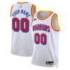 Golden State Warriors Unisex Adult Swingman Custom Jersey - Classic Edition - White, Limited Replica Fan Edition