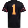 Grambling Tigers Premier Strategy Jersey - Black, Limited Replica Fan Edition