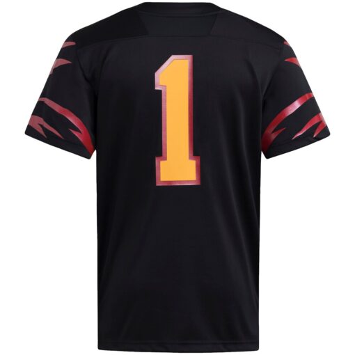 Grambling Tigers Premier Strategy Jersey – Black, Limited Replica Fan Edition