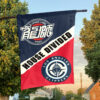 Guangzhou vs LA House Divided Flag, NBA House Divided Flag