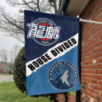 Guangzhou vs Minnesota House Divided Flag, NBA House Divided Flag