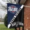 Guangzhou vs San Antonio House Divided Flag, NBA House Divided Flag 1 Guangzhou vs San Antonio House Divided Flag, NBA House Divided Flag