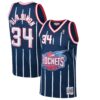 Hakeem Olajuwon Houston Rockets Mitchell & Ness 1996, Limited Replica Fan Edition