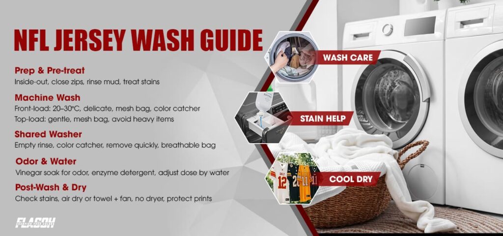 How To Wash NFL Jerseys Step By Step 