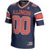 Illinois Fighting Illini GameDay Greats NIL Pick-A-Player Football Jersey - Navy, Limited Replica Fan Edition