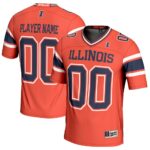 Illinois Fighting Illini GameDay Greats NIL Pick-A-Player Football Jersey - Orange, Limited Replica Fan Edition