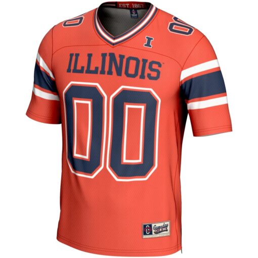 Illinois Fighting Illini GameDay Greats NIL Pick-A-Player Football Jersey – Orange, Limited Replica Fan Edition