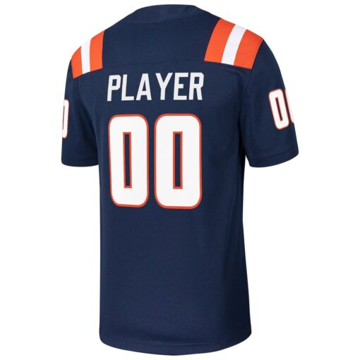 Illinois Fighting Illini Nike Pick-A-Player NIL Football Game Jersey – Navy, Limited Replica Fan Edition