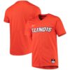 Illinois Fighting Illini Nike Replica Baseball Jersey - Orange, Limited Replica Fan Edition