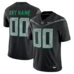 Oregon Ducks Custom Game Jersey - Black, Limited Replica Fan Edition