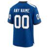 Indiana Nights Indianapolis Colts Alternate Custom Game Jersey - Blue, Limited Replica Fan Edition