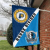 Indiana vs Dallas House Divided Flag, NBA House Divided Flag 1 Indiana vs Dallas House Divided Flag, NBA House Divided Flag