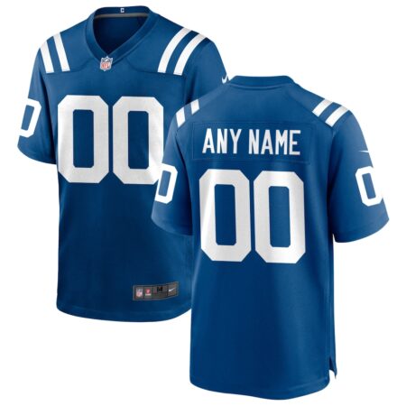 Indianapolis Colts Custom Game Jersey – Royal, Limited Replica Fan Edition