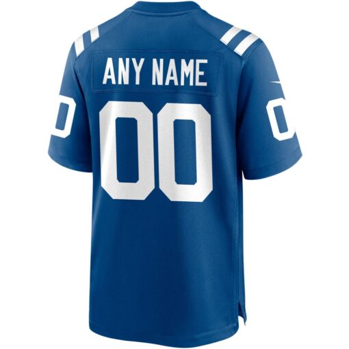 Indianapolis Colts Custom Game Jersey – Royal, Limited Replica Fan Edition