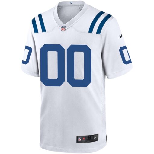 Indianapolis Colts  Custom Game Jersey – White, Limited Replica Fan Edition