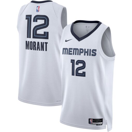 Ja Morant Memphis Grizzlies Unisex Swingman Jersey – Association Edition – White, Limited Replica Fan Edition