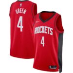 Jalen Green Houston Rockets Unisex Swingman Jersey - Icon Edition - Red, Limited Replica Fan Edition