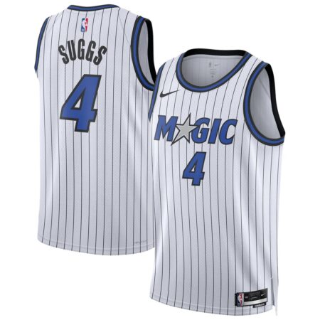 Jalen Suggs Orlando Magic Unisex Swingman Player Jersey – Association Edition – White, Limited Replica Fan Edition