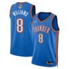 Jalen Williams Oklahoma City Thunder Unisex 2025 NBA Finals Swingman Jersey - Icon Edition - Blue, Limited Replica Fan Edition