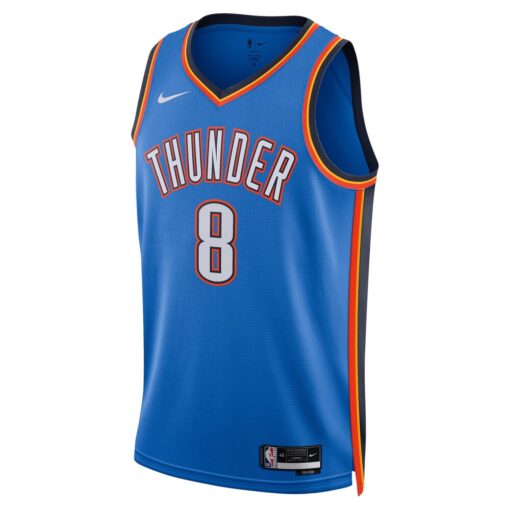 Jalen Williams Oklahoma City Thunder Unisex 2025 NBA Finals Swingman Jersey – Icon Edition – Blue, Limited Replica Fan Edition